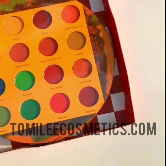 Eyeshadow Palette (Burger Eyeshadow Palette) - Picture 2 of 4